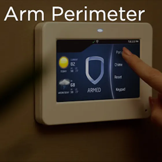 How to Arm & Disarm Perimeter on Your 5-Inch Keypad | DMP.com