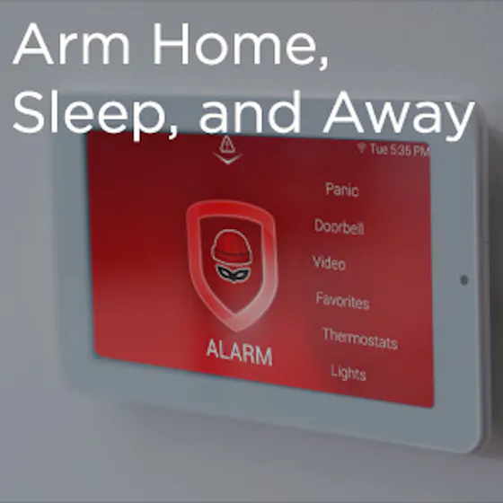 How to Arm and Disarm Home, Sleep, and Away on Your 7-Inch… | DMP.com