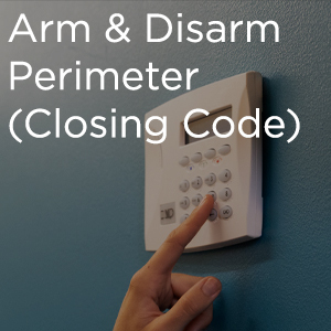 How to Arm & Disarm Perimeter with a Closing Code on Your… | DMP.com