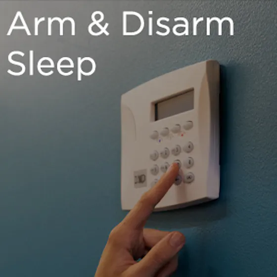How to Arm and Disarm Sleep on Your Thinline Keypad | DMP.com