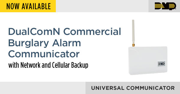 New DualComN Commercial Burglary Alarm Communicator | DMP.com