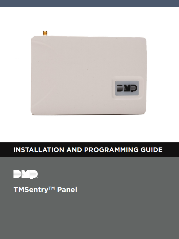 TMSentry Panel Installation and Programming Guide LT-2862 | DMP.com