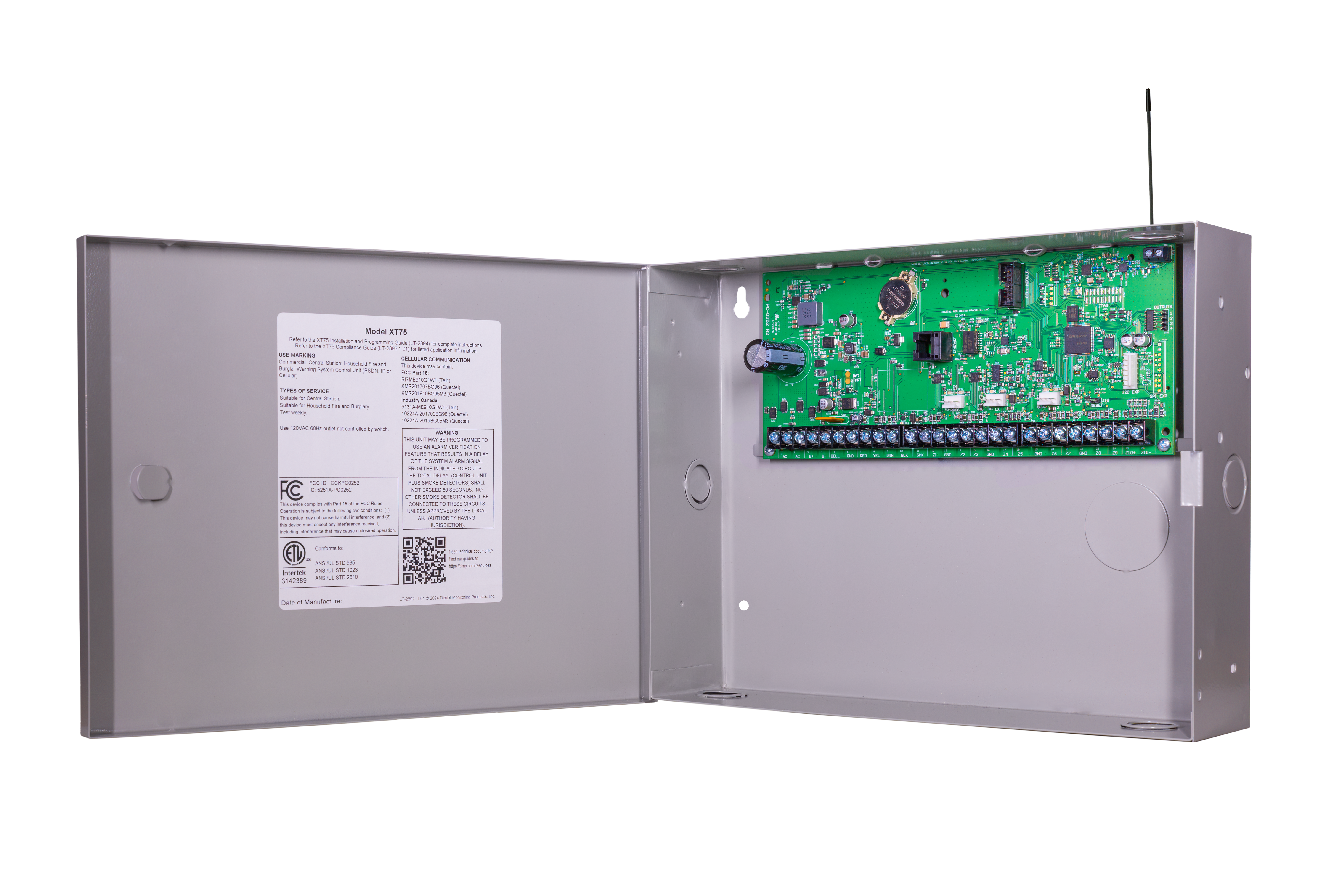DMP XT75 Intrusion/Access Panel Integration